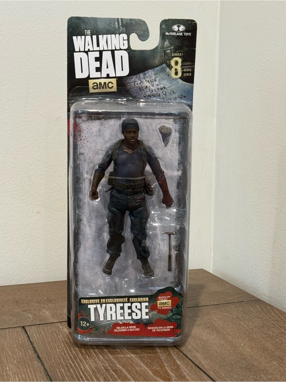 AMC TWD The Walking Dead McFarlane Toys Series 8 Tyreese Figure Target NEW